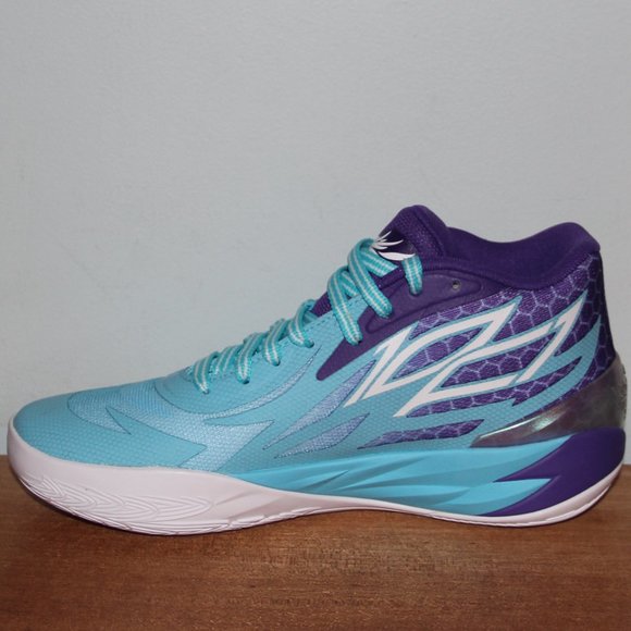 Puma MB.02 Queen City Basketball Shoes Mens 9 Blue Melo LaMelo Ball main image 4